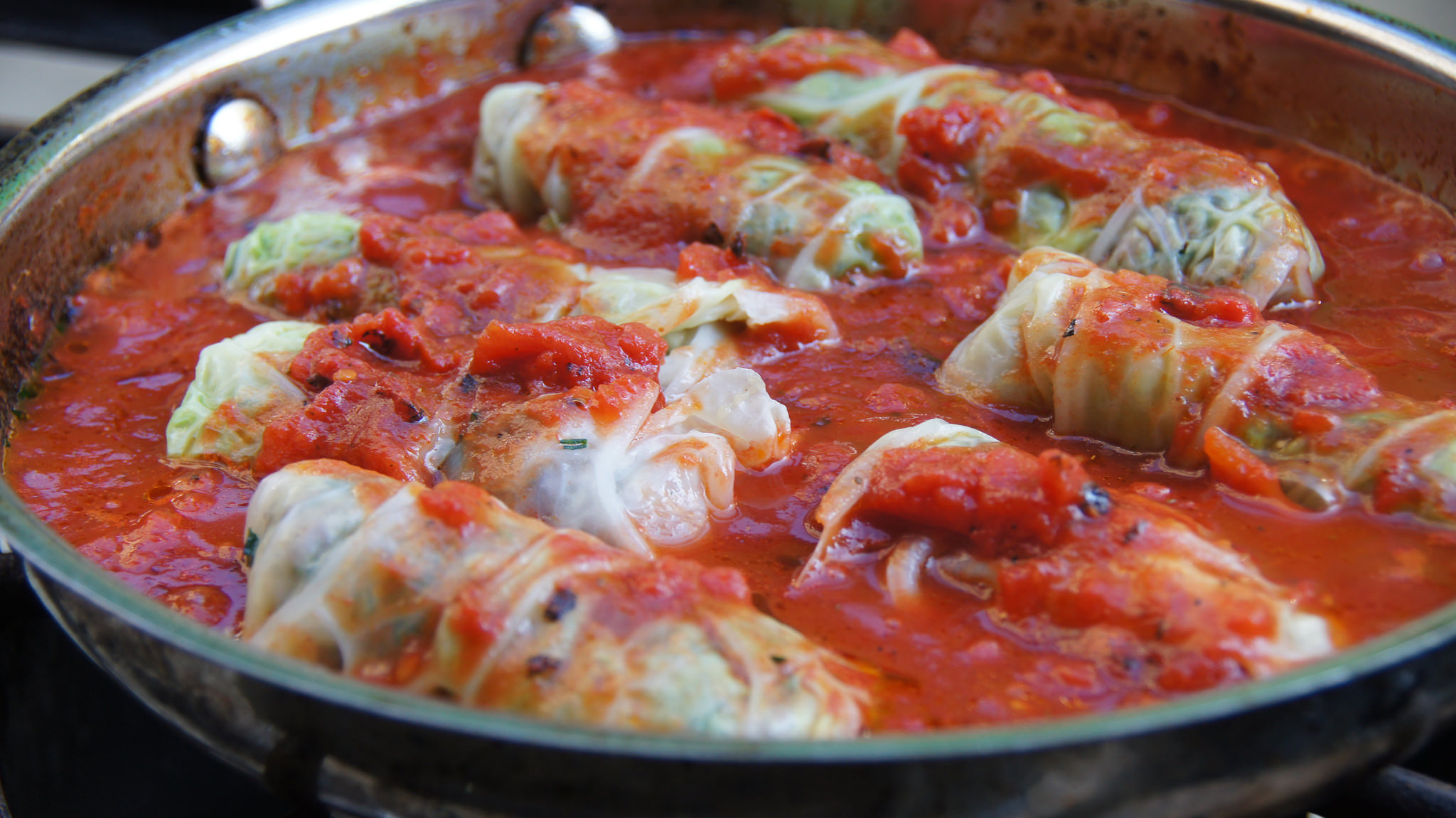 Cabbage Rolls in TomatoHerb Sauce Mill City Farmers Market