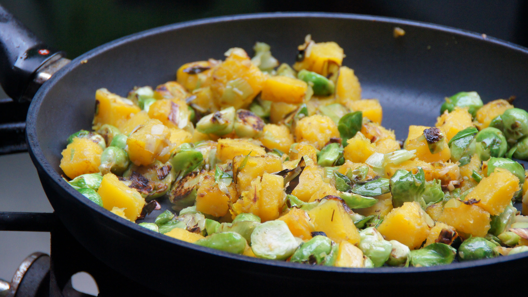 Brussels sprouts with horseradish