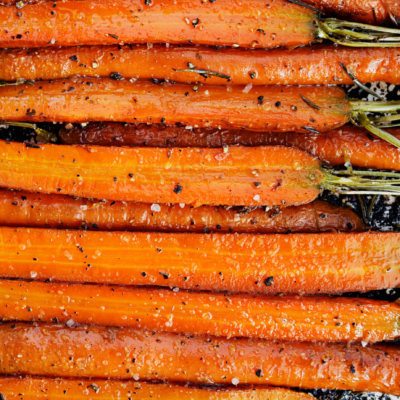 Honey Roast Carrots with Lavender recipe