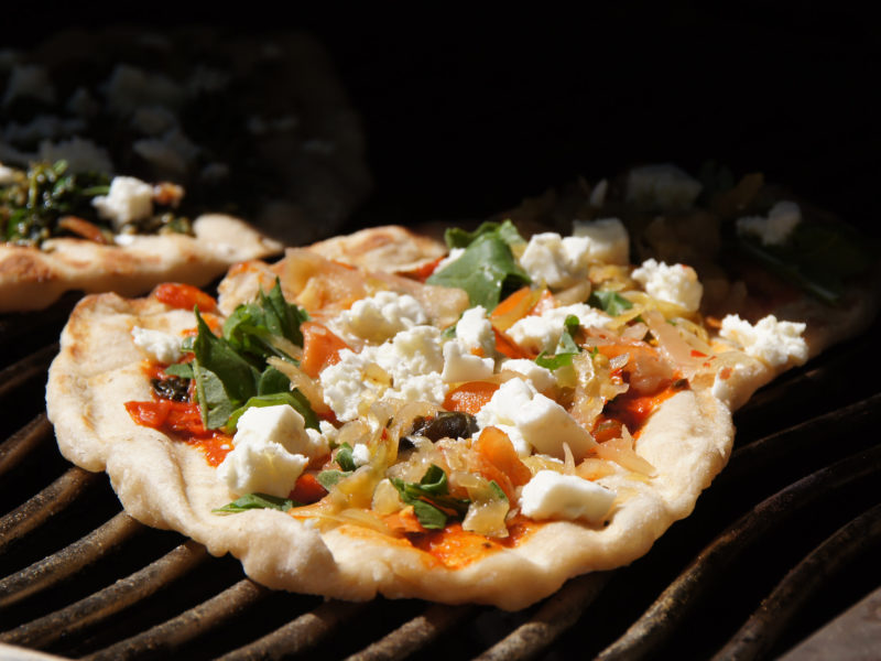 Grilled Pizza