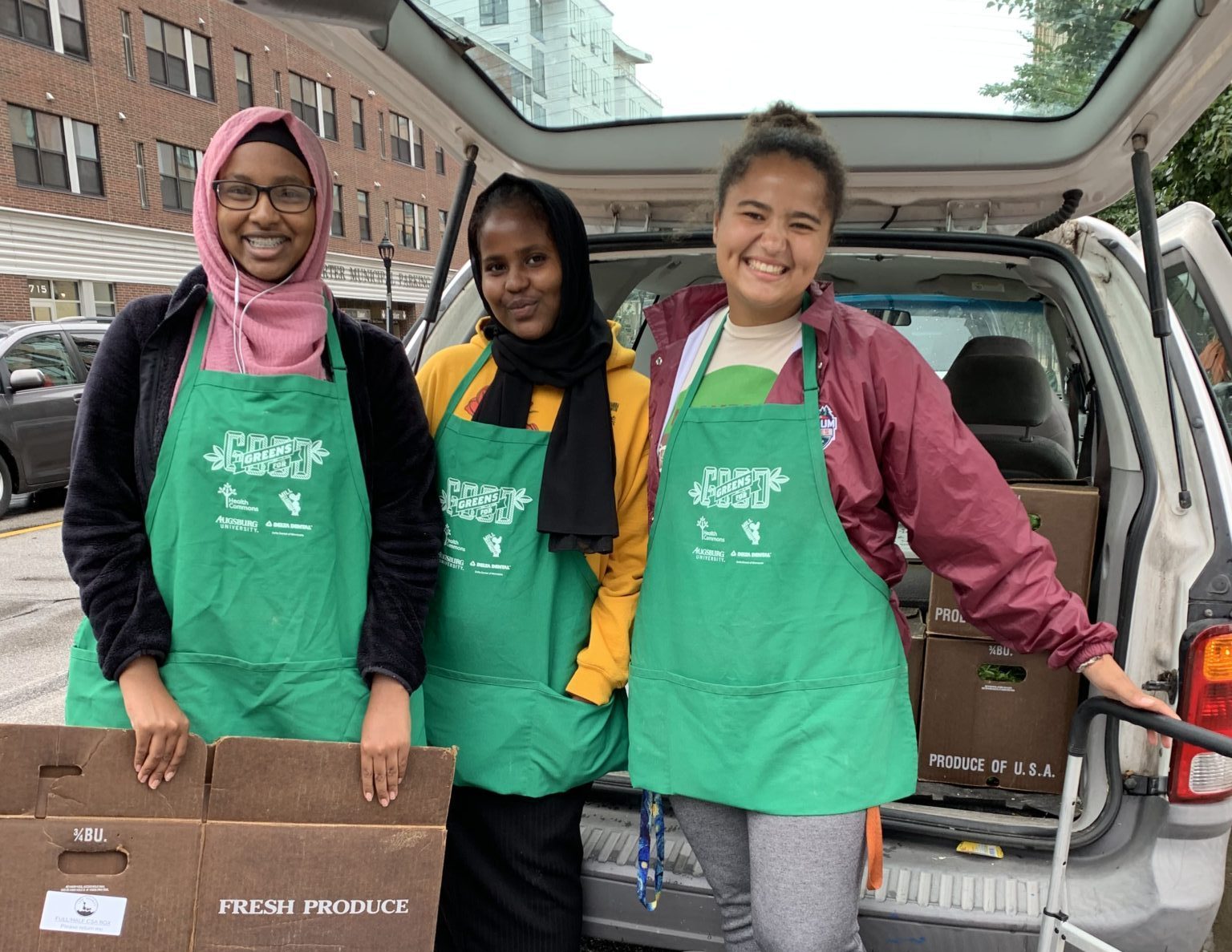 Greens for Good volunteers July 2019