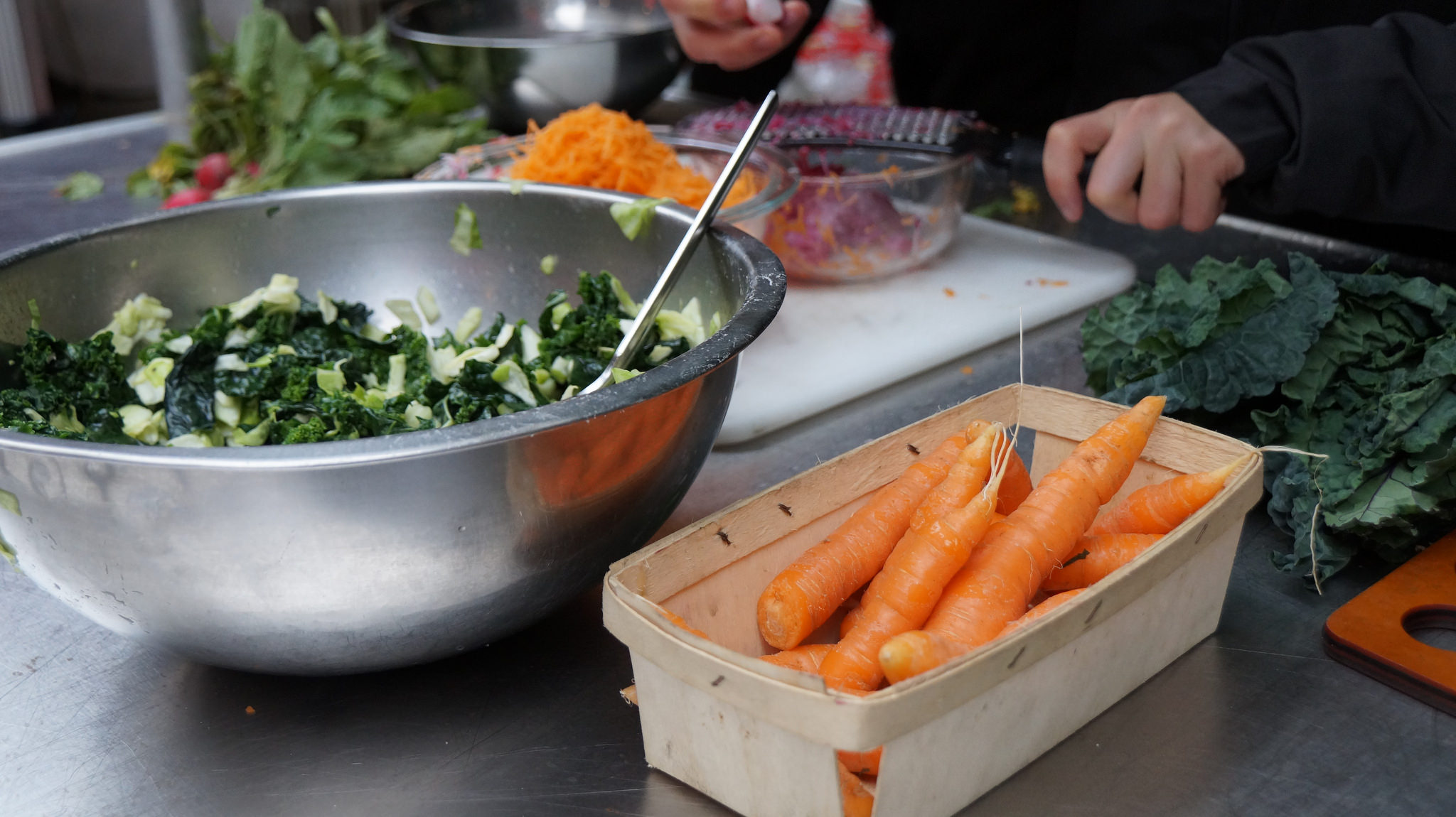 Kale Kimchi Salad Mill City Farmers Market