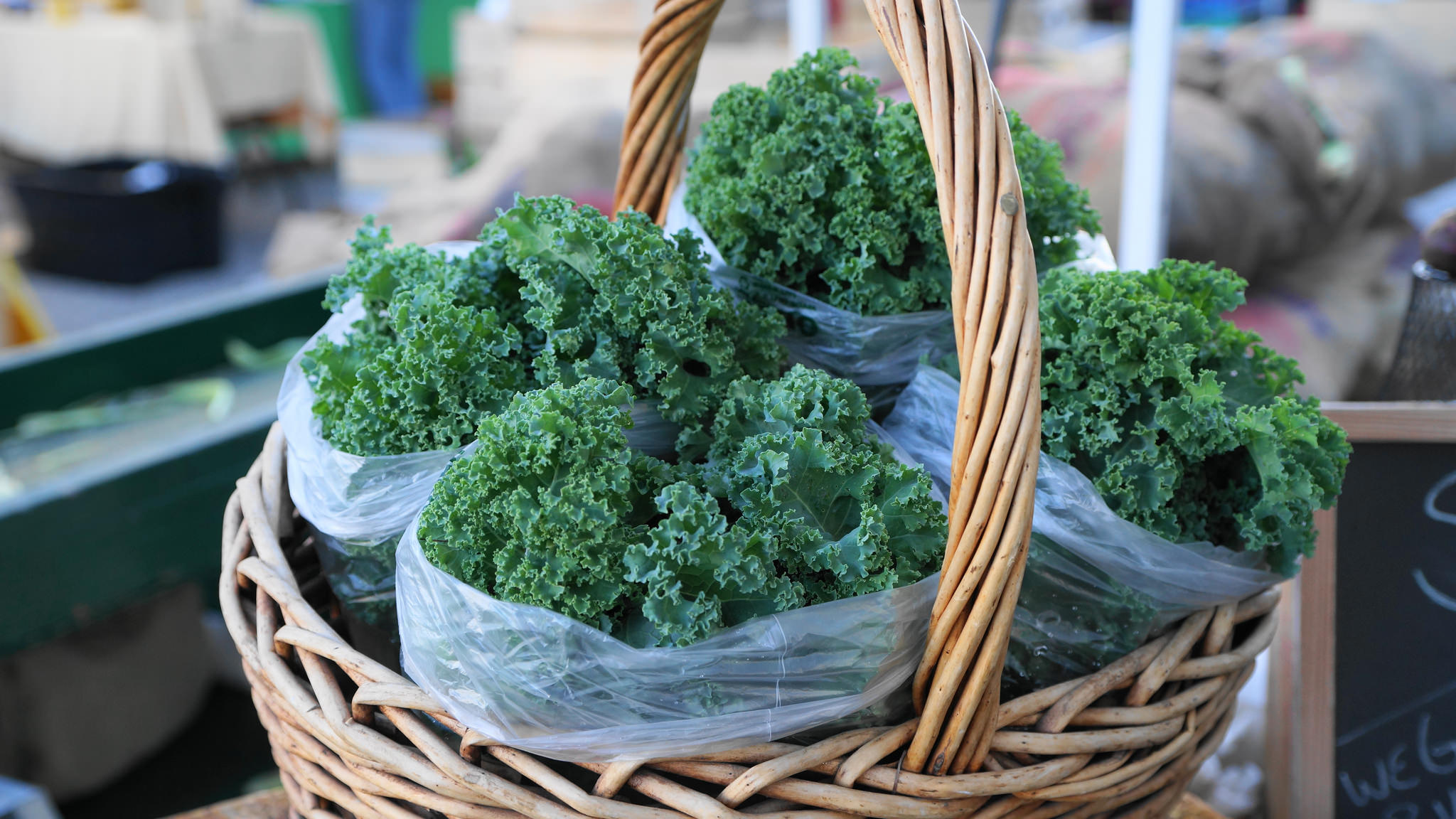 Kale with Bacon Mill City Farmers Market