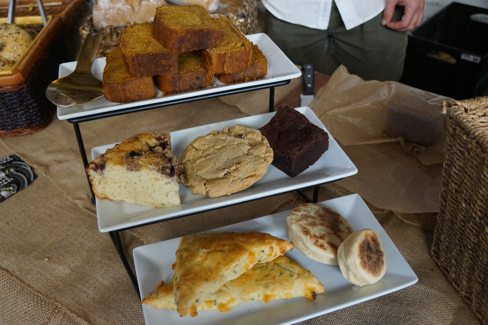 Lowertown Bakehouse scones, muffins, cookies