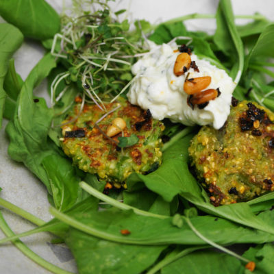 Pea and Mint Croquettes