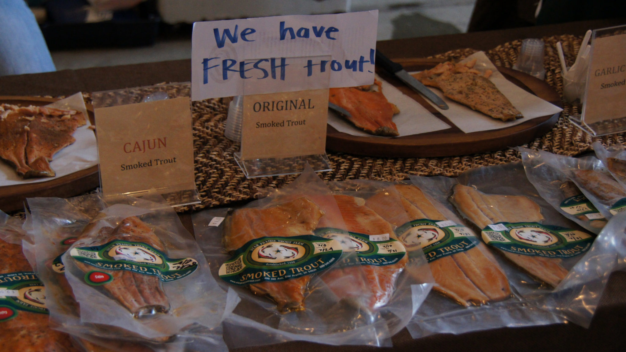 Star Prairie Trout Farm Mill City Farmers Market