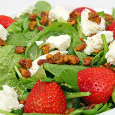 Summer Salad with Strawberries and Cucumber Recipe