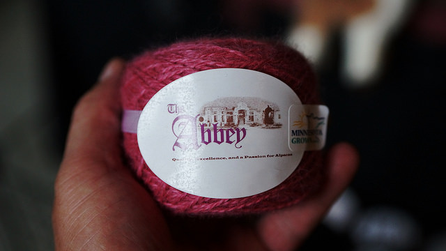 The Abbey Alpaca yarn