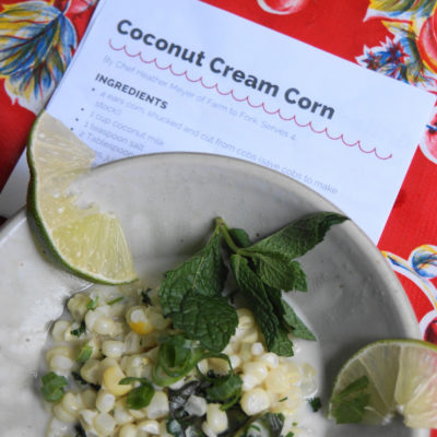 coconut cream corn