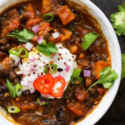 Black Bean and Beef Chili