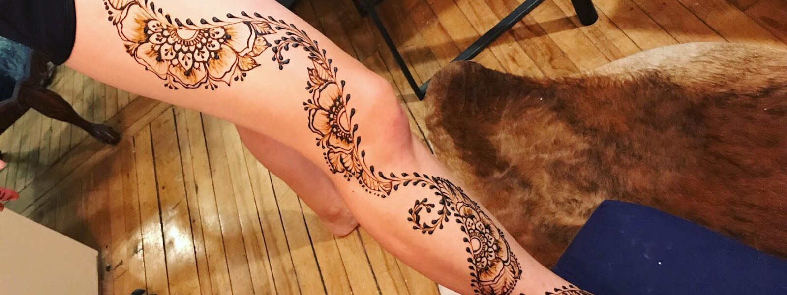 henna tattoo designs for feet and legs | via DotWallpapers.n… | Flickr